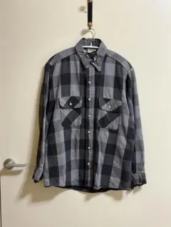 ア*ン様 90s Five Brother ブロックチェック ネルシャツ 襤褸