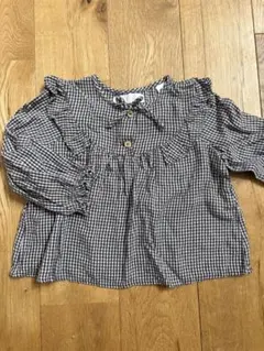 ZARA ギンガムチェックシャツ 98cm