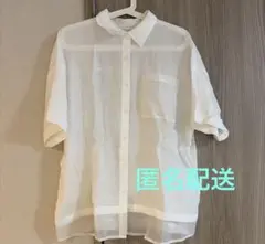 ショコラフィネローブ 半袖シャツ 裾レイヤードショートスリーブシャツのサムネイル