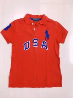 ラルフローレン　ラガーシャツ　130㎝