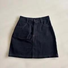 Dazy ブラック　デニム　ミニスカート