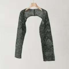 未使用 little suzie Cotton Gima Mesh Knit