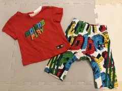 adidas LEGO Tシャツ パンツ セットアップ 70cmのサムネイル