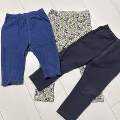 UNIQLOレギンスパンツ3枚セット