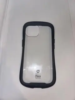 iFace iPhone15 ハードケース 透明・黒