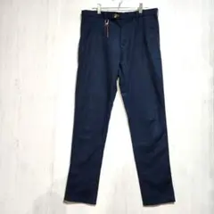 ZARAメンズネイビー チノパンL スリムフィットパンツのサムネイル