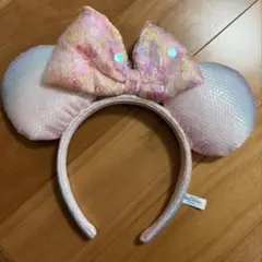 ディズニー カチューシャ ミニー ピンク