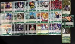 師弟の絆 緑 R以下4コン 18種72枚 ワンピースカード