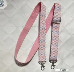 ２.5幅 ショルダー紐　矢羽　シルバー色金具　ハンドメイド