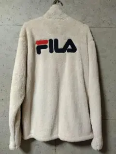 BTS　 FILA 　フィラ　クレマ 　ボア 　フリース　ライトベージュ