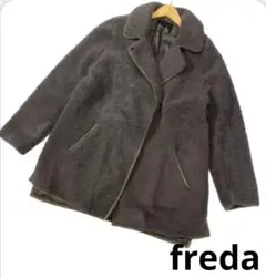 freda フリーダ ヨーロッパ製 リアルムートンコート シープスキン 羊革