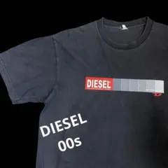 DIESEL ヴィンテージ　tシャツ ブラック　フェード感のサムネイル