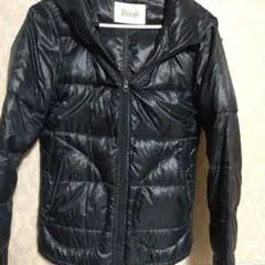 ヘルノ　HERNO　ダウン　ジャケット軽量　フード付き　濃紺　40