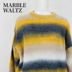 MARBLE WALTZ ニット セーターグラデーション　0397Bのサムネイル