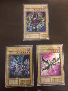遊戯王 レアカード 3枚セット