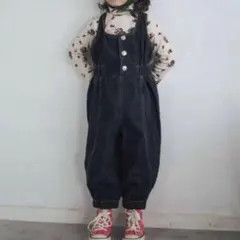 【新品】softcheese デニム サロペット micorrid ミコリッド