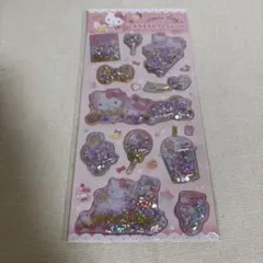 サンリオ キラキラカプセルシール キティ 正規品