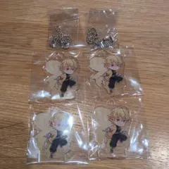 鬼滅の刃 一番くじ　F賞アクリルキーホルダー 4個セット