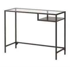 IKEA ガラステーブルVITTSJO 黒