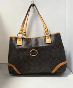 コーチ F18921 シグネチャー トートバッグ レザー レディース