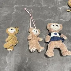 シェリーメイ、ダッフィーぬいぐるみ3体セット