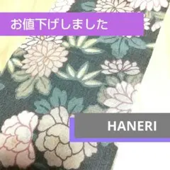 ⬛和装 レトロモダン 和柄 半衿(黒)