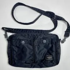 PORTER ポーター 2WAY ショルダー ウエストbag 黒 吉田カバン