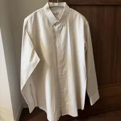 UNIQLO ➕J アイボリー 長袖シャツ Lサイズ