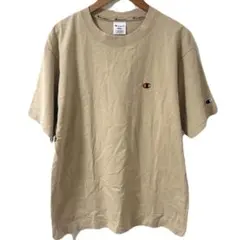 美品 チャンピオン オーバーサイズ半袖Tシャツ ベージュ S C8-X338