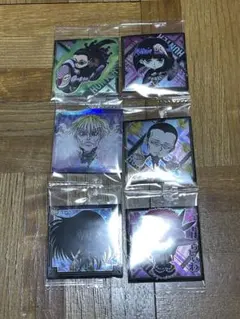 ハンターハンター　ウェハースシール　ゾルディック家　6枚