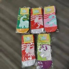 恐龍設計襪子五雙組