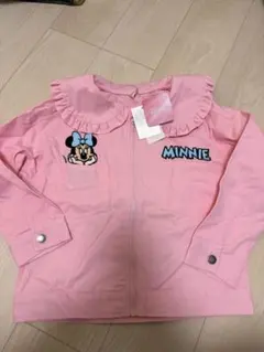 ミニー フリル付きジャケット 130cm ピンク