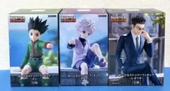 hunter×hunter ぬーどるストッパーフィギュア 3体セット