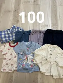 まとめ売り　100 保育園着　パーカー　ズボン　tシャツ