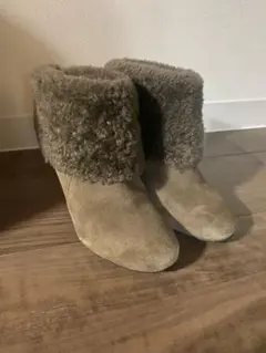 Pinky&Dianne スエードインヒールブーツ