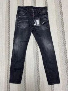 DSQUARED2 スキニーデニム ブラックのサムネイル
