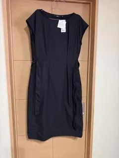 UNIQLO コクーンワンピース ブラック M