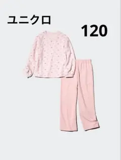 ユニクロ　女の子　エアリズム　長袖パジャマ　冷房対策のサムネイル