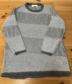 MYSELF ABAHOUSE ストライプニットセーター