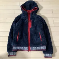 10.31 コロンビア リバーシブル ボアフリースジャケット ネイビー M