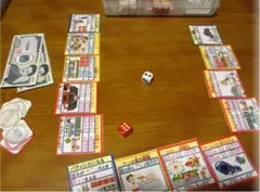 プレゼントに評判！　こども ハッピービジネス（楽しさとまらない！）ボードゲーム