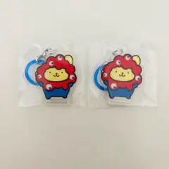 サンリオ ミャクミャクなりきりアクリルチャーム ポムポムプリン