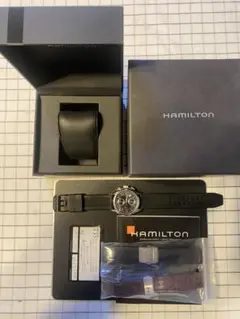 希少品！ HAMILTON H387160 アメリカンクラシック クロノグラフ - メルカリ
