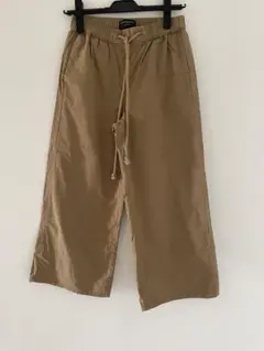 BANANA REPUBLIC WIDE LEG CROP XS ベージュ