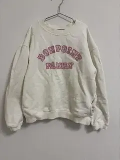 ボンポワン　bonpoint ロゴ　トレーナー　リバティ　8a