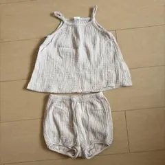 H&M ベビー　キャミソール70 ショートパンツ80 セットアップ