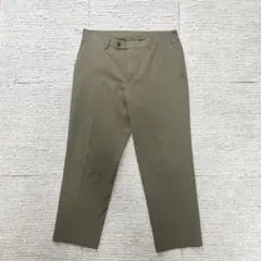 UNIQLO 感動パンツコットンライク オリーブW82×L76 丈詰め有り