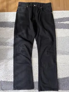 Levi's 517 ブラック フレア W31 ダークウェア　Opium