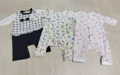 ベビー服ロンパース3点セット 70cm