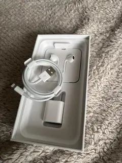 iPhone 純正　充電器とイヤホン　箱無し